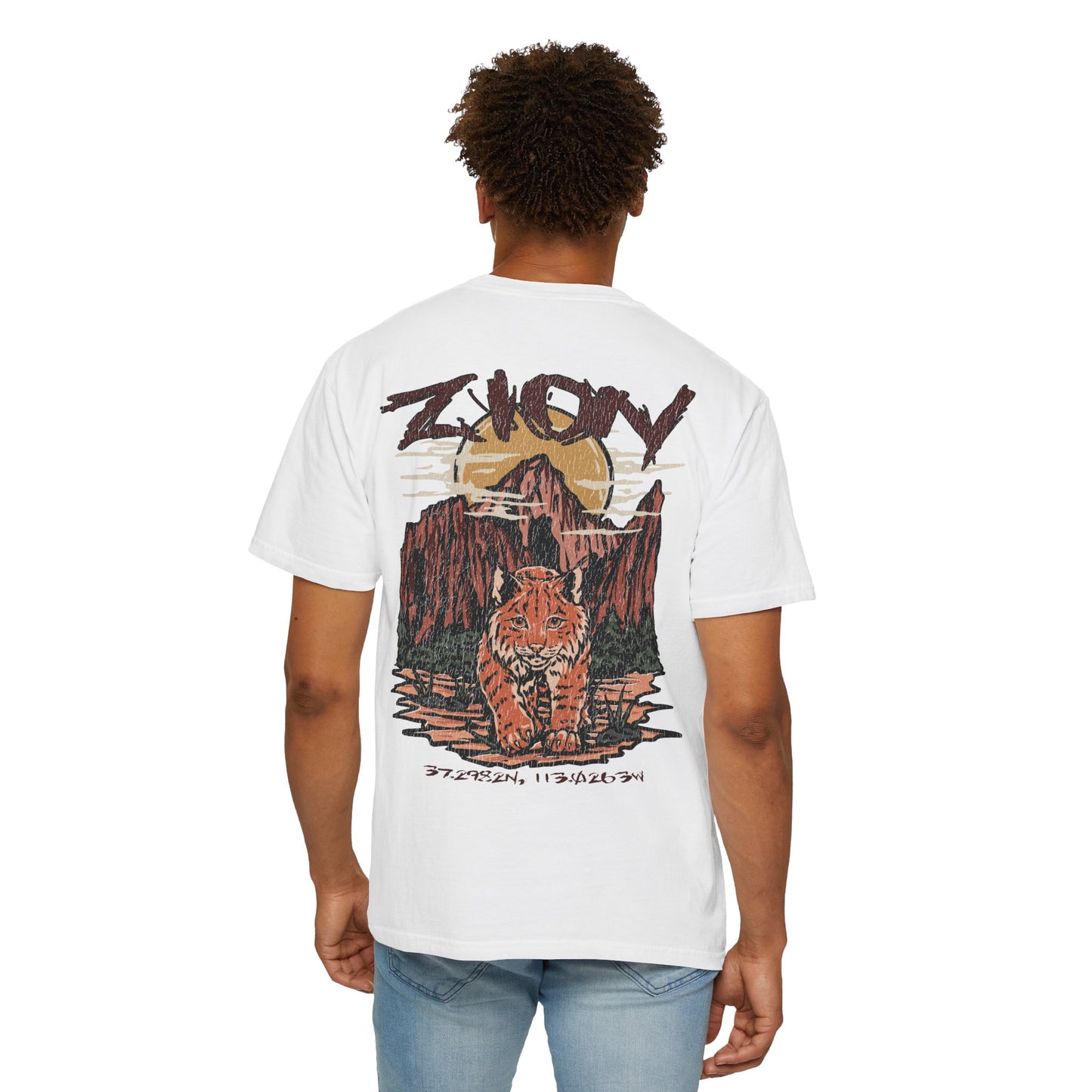 Zion National Park Coordinates T-Shirt