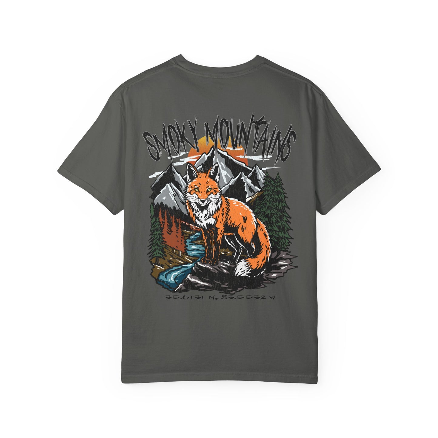 Smoky Mountains National Park Tee Coordinates