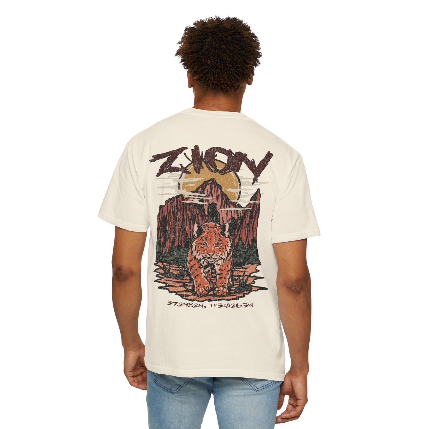 Zion National Park Coordinates T-Shirt