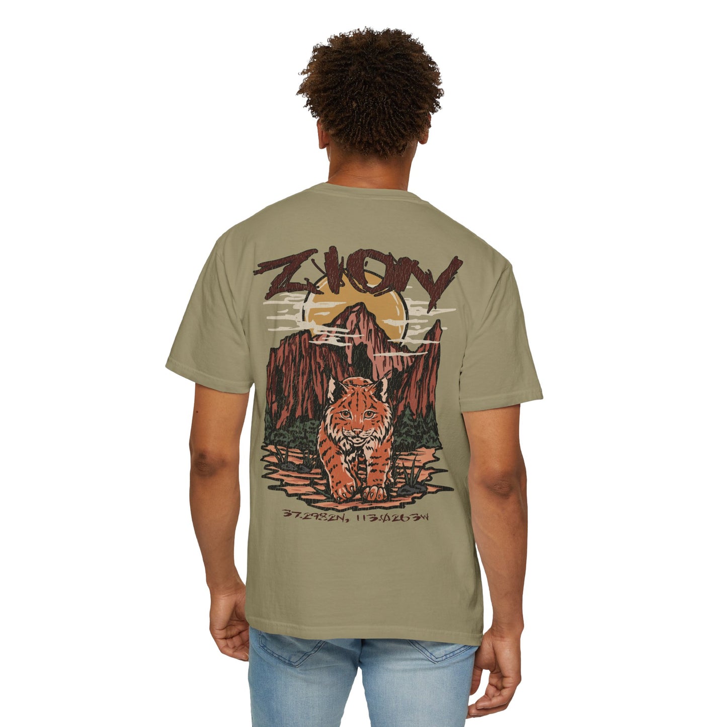 Zion National Park Coordinates T-Shirt